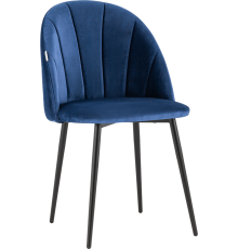 Стул Stool Group Логан велюр синий