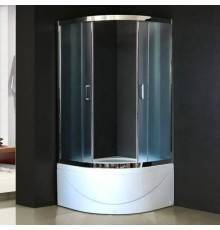 Душевой уголок Royal Bath BK RB 90BK-C-CH с поддоном (Ненадлежащее качество: царапины)