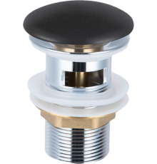 Донный клапан для раковины Vincea DBS-216MB, матовый черный