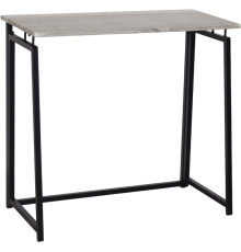 Складной стол BRABIX Loft CD-001 80х44 см, дуб антик, ножки черные