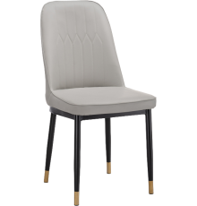 Стул Woodville Flor light gray, ножки black
