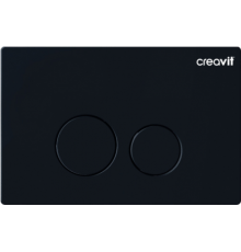 Кнопка смыва Creavit Terra GP9002.01 черная матовая