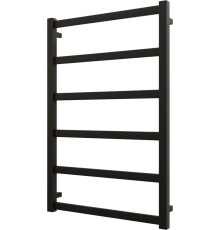 Полотенцесушитель водяной Grota Soffi 80x53, RAL9005 черный матовый