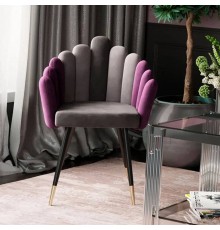 Кресло Stool Group Камелия серое