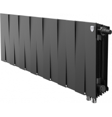 Радиатор биметаллический Royal Thermo Piano Forte 300 VDR80 14 секций, межосевое расстояние 8 см, noir sable