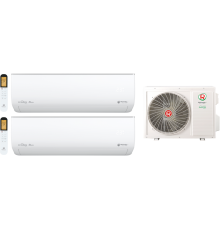 Мультисплит-система Royal Clima Multi Gamma Gloria 2TFM-17HN/OUT на две комнаты (26 м2 + 26 м2)