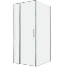 Душевой уголок Allen Brau Priority 90x100, профиль хром, стекло прозрачное