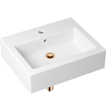 Раковина Lavinia Boho Bathroom Sink 21520680 с сифоном и донным клапаном, розовое золото