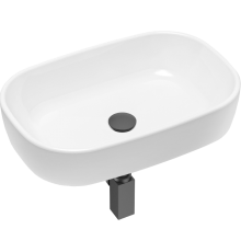 Раковина Lavinia Boho Bathroom Sink 21520018 с сифоном и донным клапаном, черный матовый