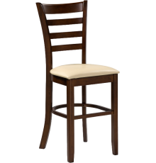 Барный стул Woodville Pola dirty oak, cream