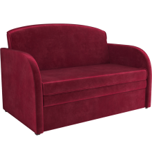 Диван Mebel-Ars Малютка бархат красный star velvet 3 dark red