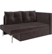 Диван-софа Mebel-Ars Алиса бархат шоколадный star velvet 60 coffee