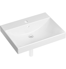 Раковина Lavinia Boho Bathroom Sink 21520584 с сифоном и донным клапаном, белый матовый