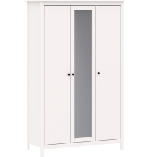 Шкаф Шведский стандарт Сага 132x65x216, белый