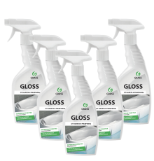 Набор Grass Универсальное моющее средство Grass Gloss 600 мл 5 шт.