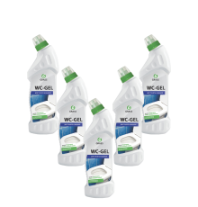 Набор Grass Универсальное моющее средство Grass WC-Gel для чистки сантехники, 750 мл 5 шт.