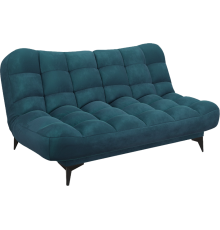 Диван Mebel-Ars Арно бархат сине-зеленый star velvet 43 black green