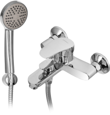 Смеситель для ванны с душем Wisent W30022 хром