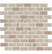 Мозаика Kerama Marazzi Про Лаймстоун Антика 3 матовая 32х30 бежевая