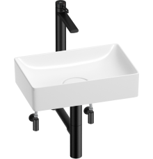 Комплект Wellsee Pure BY Wellsee 201004362 глянцевый белый, матовый черный, 5 в 1