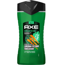 Гель для душа AXE сила джунглей, увлажняющий, 3 в 1, 250 мл