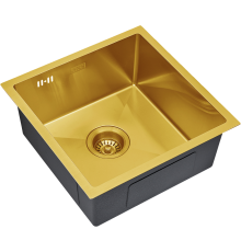 Мойка кухонная S.K.Sanitary SKS 4444 BRONZE с сифоном