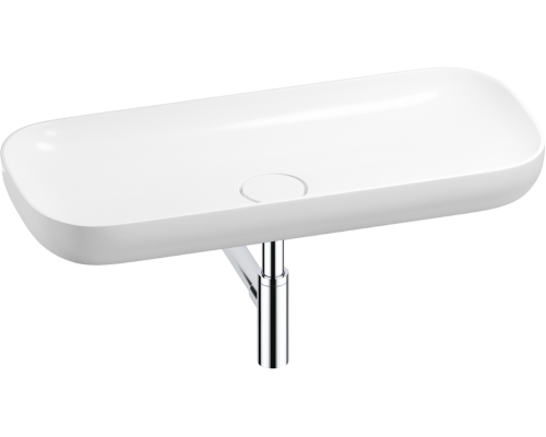 Комплект Wellsee Croquis 201001041 глянцевый белый, хром, 3 в 1