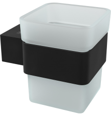 Стакан Lemark Smooth line 9732014 черный