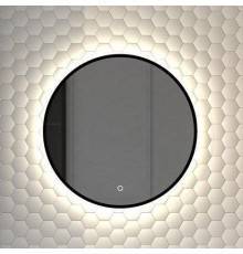 Зеркало круглое Defesto Aura DF 2982S 50x50, с нейтральной подсветкой