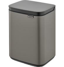Мусорное ведро Brabantia Bo 222504 4 л, платиновое