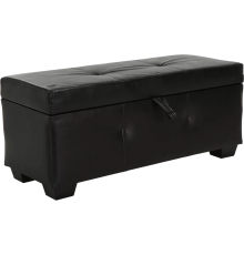 Пуф Stolline Шерри экокожа college black