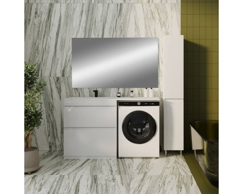 Мебель для ванной комнаты Style Line Даллас 140 L Люкс, напольная, 2 ящика, зеркало DIWO Элиста Мебель для ванной комнаты Style Line Даллас 140 L Люкс, напольная, 2 ящика, зеркало DIWO Элиста