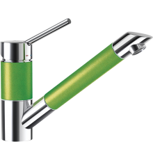 Смеситель для кухни Schock Cristalite SC-200-D выдвижной излив, мята