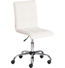 Компьютерное кресло TetChair Zero СС искусственная кожа белая 36-01