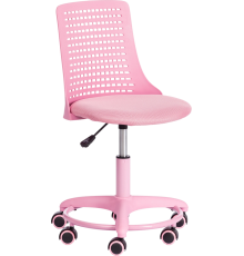 Компьютерное кресло TetChair Kiddy ткань розовая
