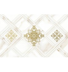 Декор Global Tile Calacatta Gold 10300000203 глянцевый 40x25 белый