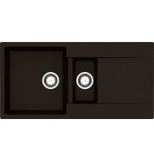 Мойка кухонная Reginox Amsterdam 15 3,5" black silvery