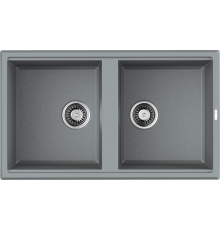 Мойка кухонная Omoikiri Tedori 86-2-GR leningrad grey