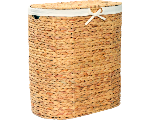 Корзина для белья Wasserkraft Dill WB-610-L светло-коричневая, большая Корзина для белья Wasserkraft Dill WB-610-L светло-коричневая, большая