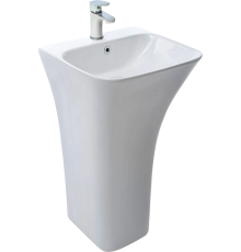 Раковина Weltwasser WW Leerbach 4543 GL-WT белая глянцевая