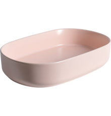 Раковина Allen Brau Fantasy Oval 55x36, розовая