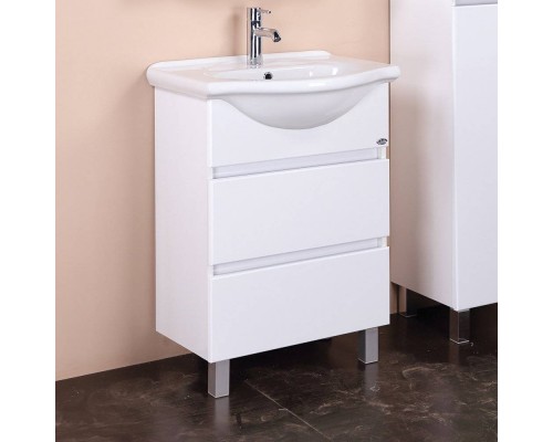 Тумба с раковиной Onika Элита 60 белая