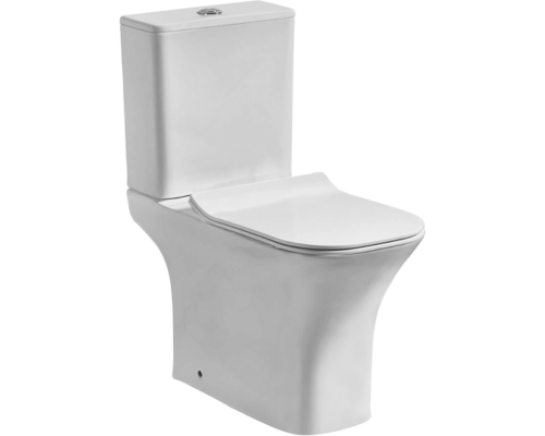 Унитаз-компакт Orange C02 C02-000W безободковый, с микролифтом Унитаз-компакт Orange C02 C02-000W безободковый, с микролифтом