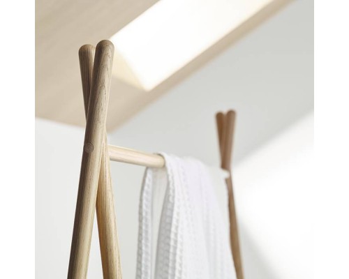 Burgbad Mya Полотенцедержатель 100x150см, напольный, цвет: дуб натуральный. HHRE100 F3191