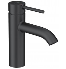 Kludi 38 282 3976 Bozz Смеситель для раковины 100 мм, гладкий, черный матовый 382823976