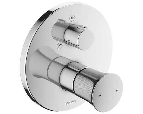 Duravit White Tulip Смеситель для ванны, встраиваемый, цвет: хром. WT5210018010