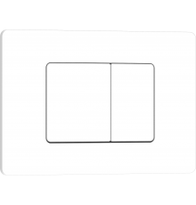 Кнопка смыва Iberica Blanca Inox C IB.B011.001.000 белая матовая