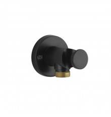 Gessi Emporio shower Держатель для душевой лейки с выводом воды, цвет: Black XL. 38761#299