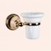 TW Harmony 109 Стакан подвесной, керамический (белый), цвет: золото. TWHA109oro