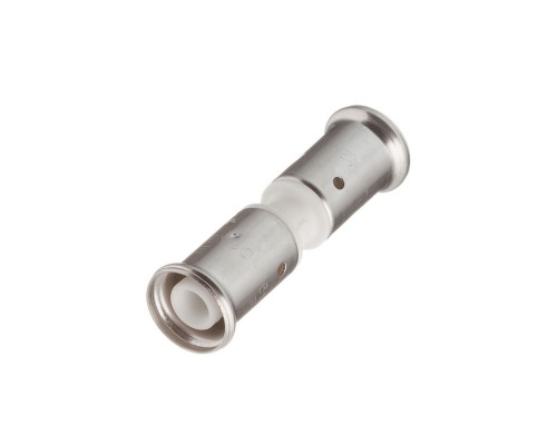 Муфта, ПВДФ пресс (белая), 32x32, HENCO 15PKW-3232